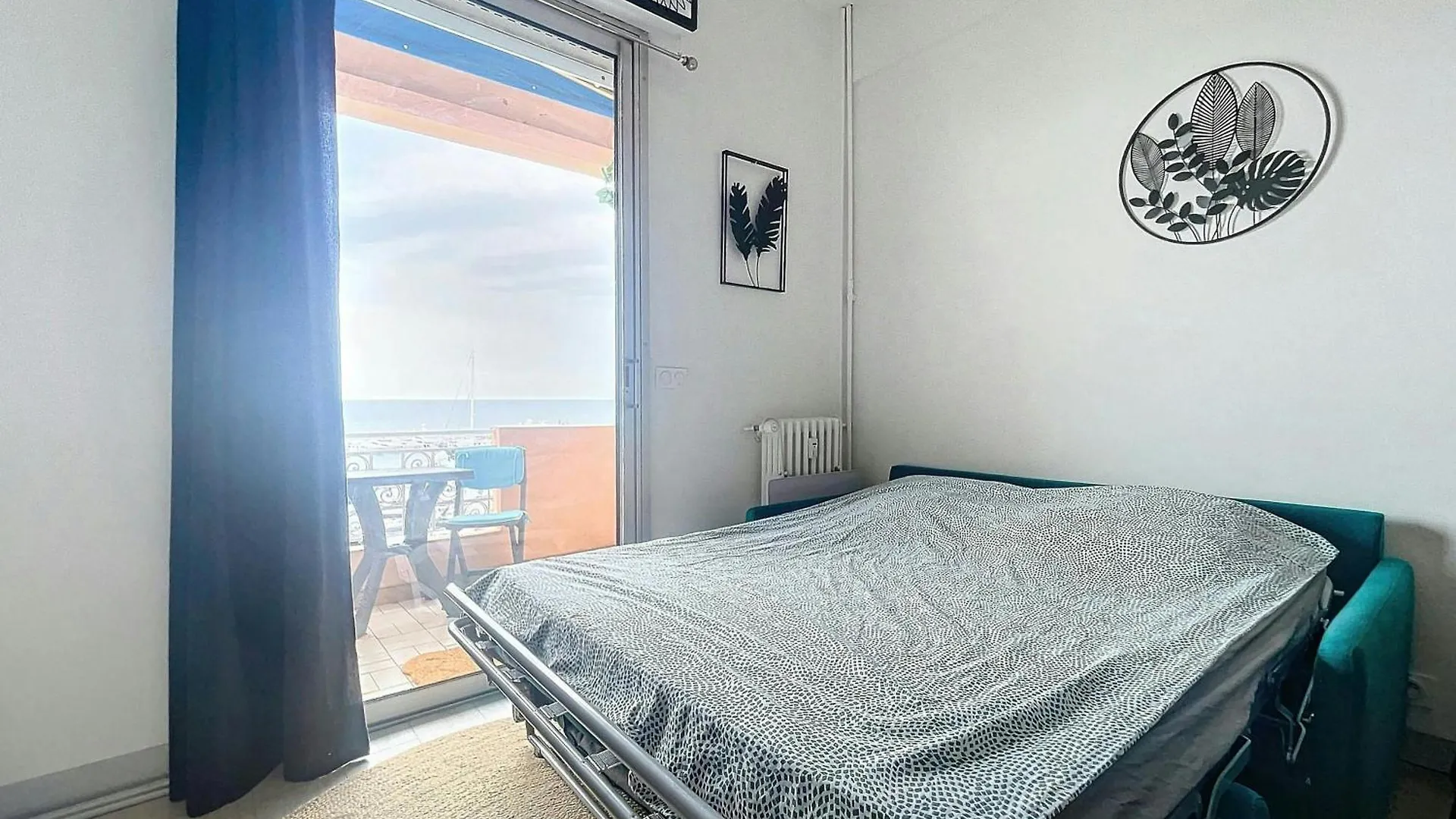 Apartment Grand Palais - 4 Couchages - 1Mezzanine - Vue Mer Golfe-Juan